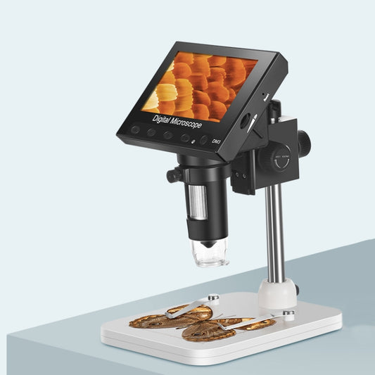 DM3 4.3-Inch Screen LED Light 1000X HD Portable Electronic Digital Microscope, Specification: Plastic - Consumer Electronics by buy2fix | Online Shopping UK | buy2fix