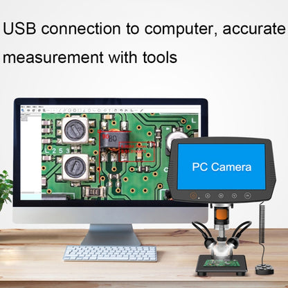 1000X 9-Inch HD Circuit PCD Board Inspection And Maintenance Digital Microscope(MS3-A) - Digital Microscope by buy2fix | Online Shopping UK | buy2fix