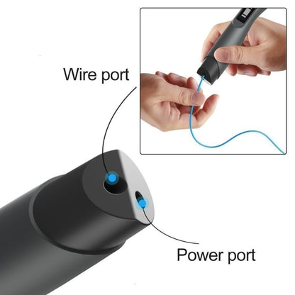 SL-300  3D Printing Pen 8 Speed Control High Temperature Version Support PLA/ABS Filament With US Plug(Black and White) - Consumer Electronics by buy2fix | Online Shopping UK | buy2fix