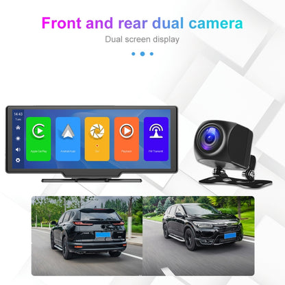 A3073 HD Wired 9.3 Inch 1 To 1 Smart Player With Wireless Carplay Two-way Video Split-screen Display(Black) - In Car by buy2fix | Online Shopping UK | buy2fix