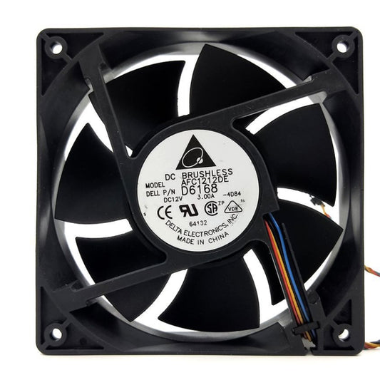 AFC1212DE 12cm 12V 3A Dual Ball Bearing DC Cooling Fan(Black) - Fan Cooling by buy2fix | Online Shopping UK | buy2fix