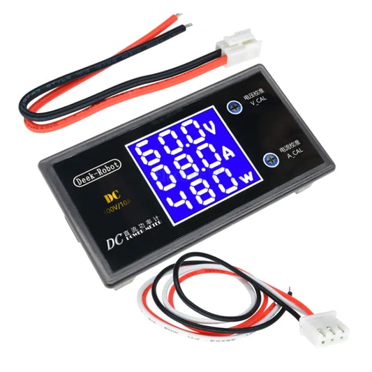 Deek-Robot X12872 100V 10A Digital 250W Power Meter Digital Display Multi-function Detector Voltmeter - Current & Voltage Tester by buy2fix | Online Shopping UK | buy2fix