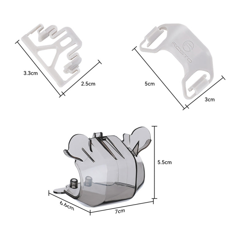 For DJI Mini 3 Pro RCSTQ Drone Accessories Lens Protection Cap - Lens Hood by RCSTQ | Online Shopping UK | buy2fix