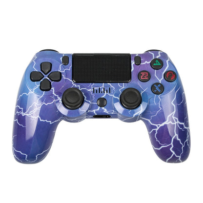 For PS4 Wireless Bluetooth Game Controller With Light Strip Dual Vibration Game Handle(Lightning) - Gamepads by buy2fix | Online Shopping UK | buy2fix