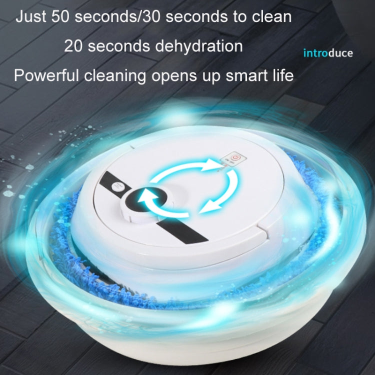 Intelligent Fully Automatic Sweeping Dragging Integrated Robot(Black) - Robot Vacuum Cleaner by buy2fix | Online Shopping UK | buy2fix