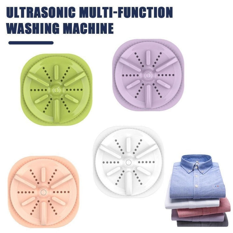 Portable Mini Turbo Switch Three-Speed Timing Washing Machine, Size: Turbine Basic(Purple) - Washing Machines & Accessories by buy2fix | Online Shopping UK | buy2fix