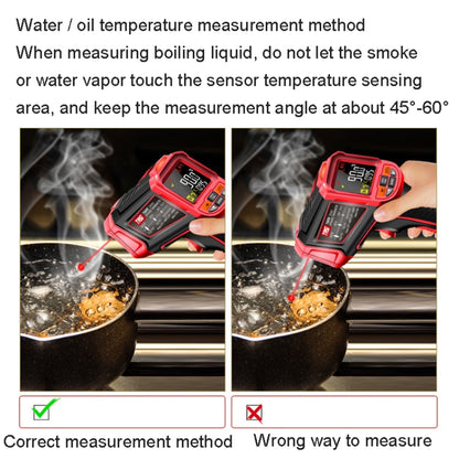 TASI TA603E -32-2200 degrees Celsius Color Screen Infrared Thermometer Industrial Electronic Thermometer - Thermostat & Thermometer by TASI | Online Shopping UK | buy2fix