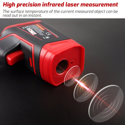 TASI TA603D -32-1880 degrees Celsius Color Screen Infrared Thermometer Industrial Electronic Thermometer - Thermostat & Thermometer by TASI | Online Shopping UK | buy2fix