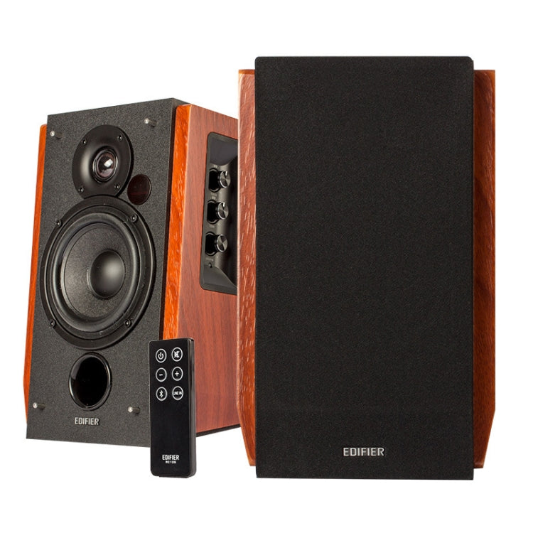 Edifier R1700BT Wireless Bluetooth HIFI Computer Speaker Subwoofer 2.0(Wood Grain) -  by Edifier | Online Shopping UK | buy2fix