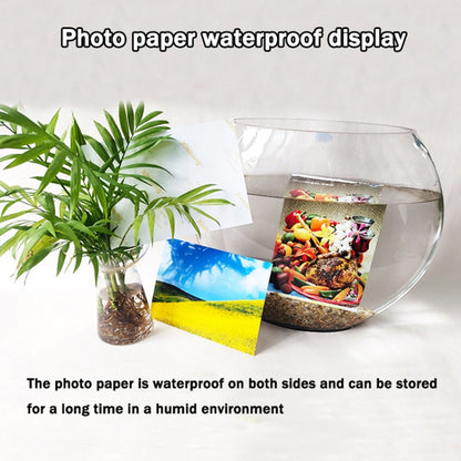 6 Inch 50 Sheets 260g Waterproof RC Photo Paper for Brother/Epson/Lenovo/HP/Canon Inkjet Printers(Highlight) - Printer Accessories by buy2fix | Online Shopping UK | buy2fix