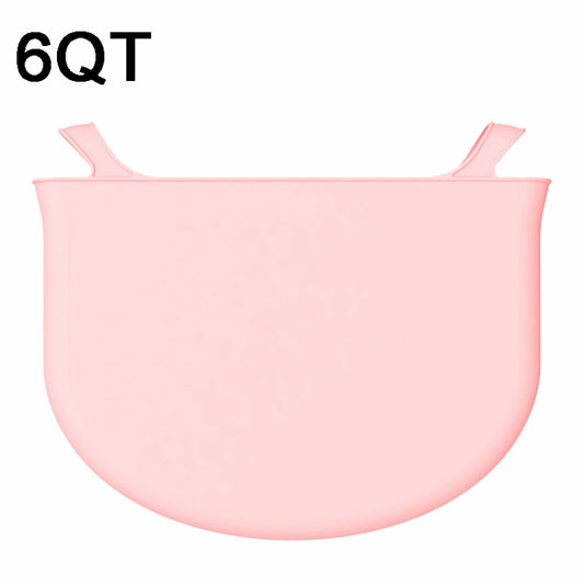 6QT Silicone Slow Cooke Liners Reusable Leakproof Crock Pot Liners(Pink) - Kitchen Machine Accessories by buy2fix | Online Shopping UK | buy2fix