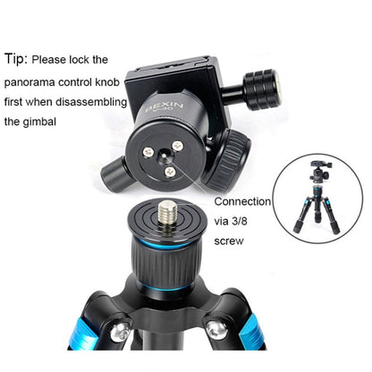 BEXIN V30 Adjustable Aluminum Alloy Desktop Camera Tripod Mini Portable Folding Live Tripod(MS08-S) - Tripods by BEXIN | Online Shopping UK | buy2fix