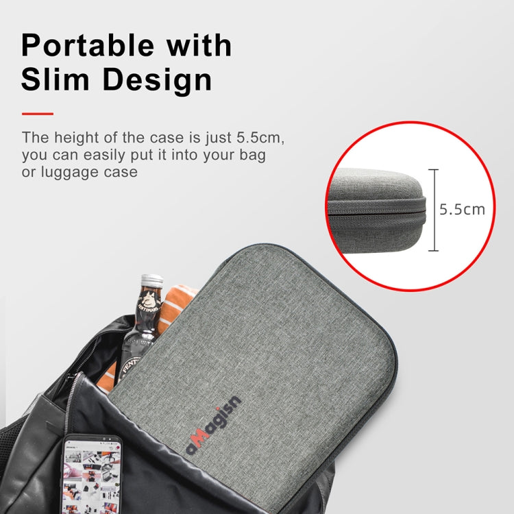 For Insta360 GO 3 / GO 3S AMagisn Accessory Storage Bag Portable Medium Clutch - Case & Bags by aMagisn | Online Shopping UK | buy2fix