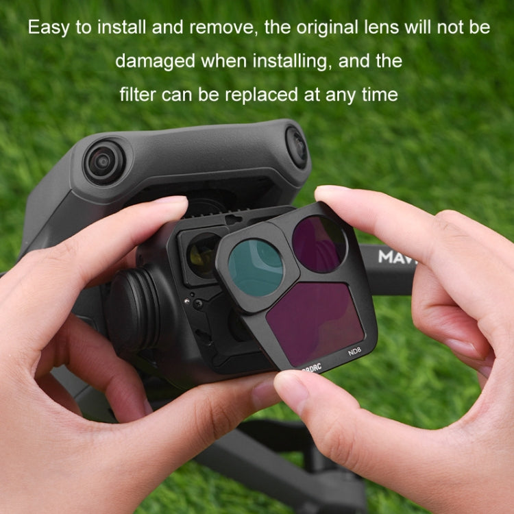 For DJI MAVIC 3PRO BRDRC Filter Accessories, Style: Adjustable CPL Filter - Mavic Lens Filter by BRDRC | Online Shopping UK | buy2fix