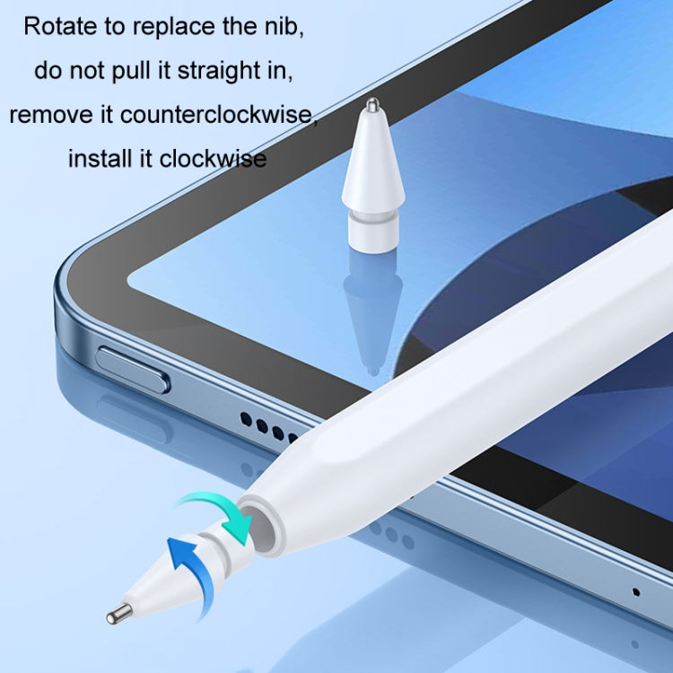 For Apple Pencil 1/2 Generation Modified Metal Wear-Resistant Paper-Like Needle Tube Nib, Color: 3.5 Standerd Reform Silver - Pencil Accessories by buy2fix | Online Shopping UK | buy2fix