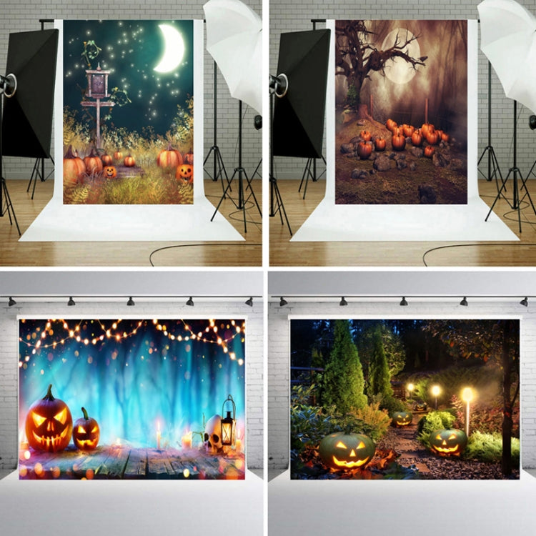 1.25x0.8m Holiday Party Photography Background Halloween Decoration Hanging Cloth, Style: WS-169 - Cartoon by buy2fix | Online Shopping UK | buy2fix