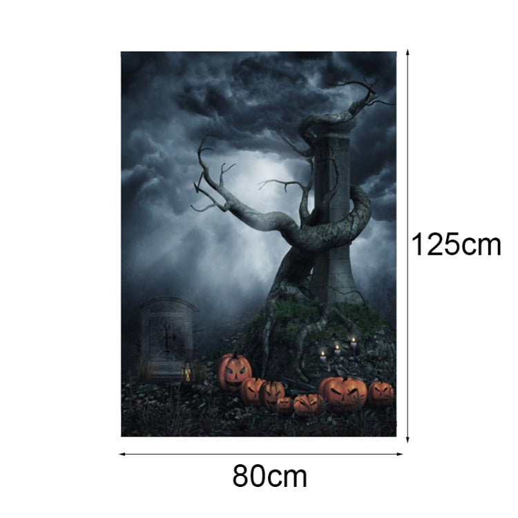 1.25x0.8m Holiday Party Photography Background Halloween Decoration Hanging Cloth, Style: C-1269 - Cartoon by buy2fix | Online Shopping UK | buy2fix