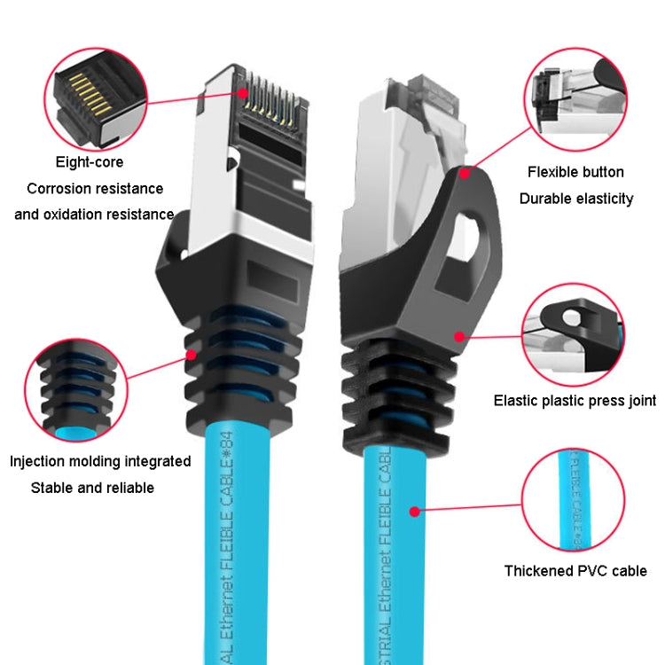 25m CAT5 Double Shielded Gigabit Industrial Ethernet Cable High Speed Broadband Cable - Lan Cable and Tools by buy2fix | Online Shopping UK | buy2fix