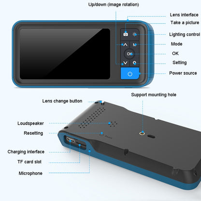 Teslong MS450 5.5mm HD Pixel 4.5 Inch IPS LCD Screen Endoscope Auto Repair Tools -  by Teslong | Online Shopping UK | buy2fix