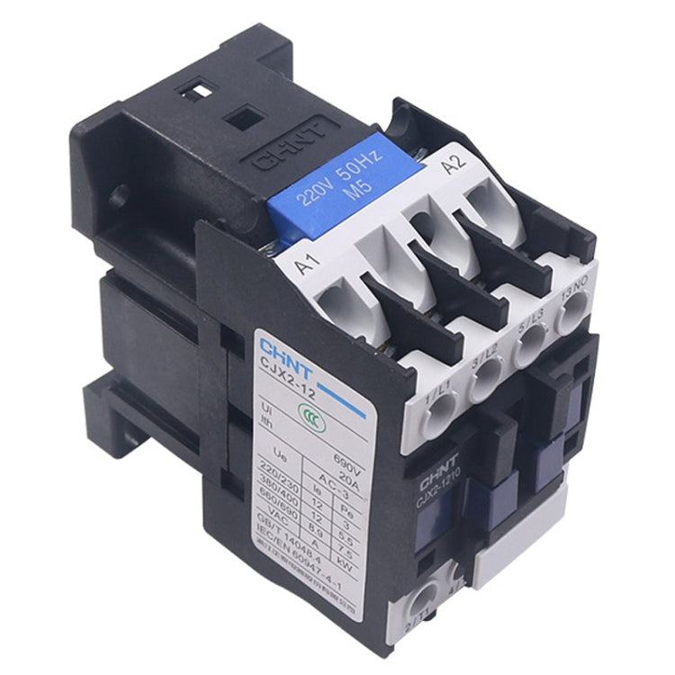 CHNT CJX2-3201 32A 220V Silver Alloy Contacts Multi-Purpose Single-Phase AC Contactor - Relays by CHNT | Online Shopping UK | buy2fix