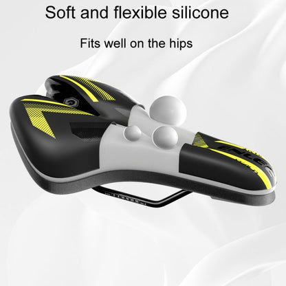 ENLEE E-ZD310 Bicycle Shockproof Cushion Outdoor Cycling Mountain Bike Saddle(White) - Bicycle Saddle by ENLEE | Online Shopping UK | buy2fix