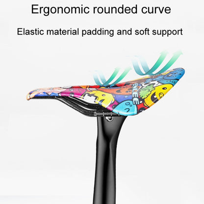 ENLEE E-ZD412 Bicycle Carbon Fiber Cushion Outdoor Riding Mountain Bike Saddle, Style: Explosion - Bicycle Saddle by ENLEE | Online Shopping UK | buy2fix