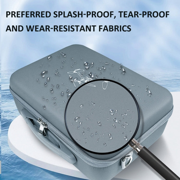 For DJI Mini 4 Pro / Mini 3 Pro LKTOP Carrying Case Waterproof Shoulder Bag Handbag, Style: PU - Backpacks & Bags by LKTOP | Online Shopping UK | buy2fix