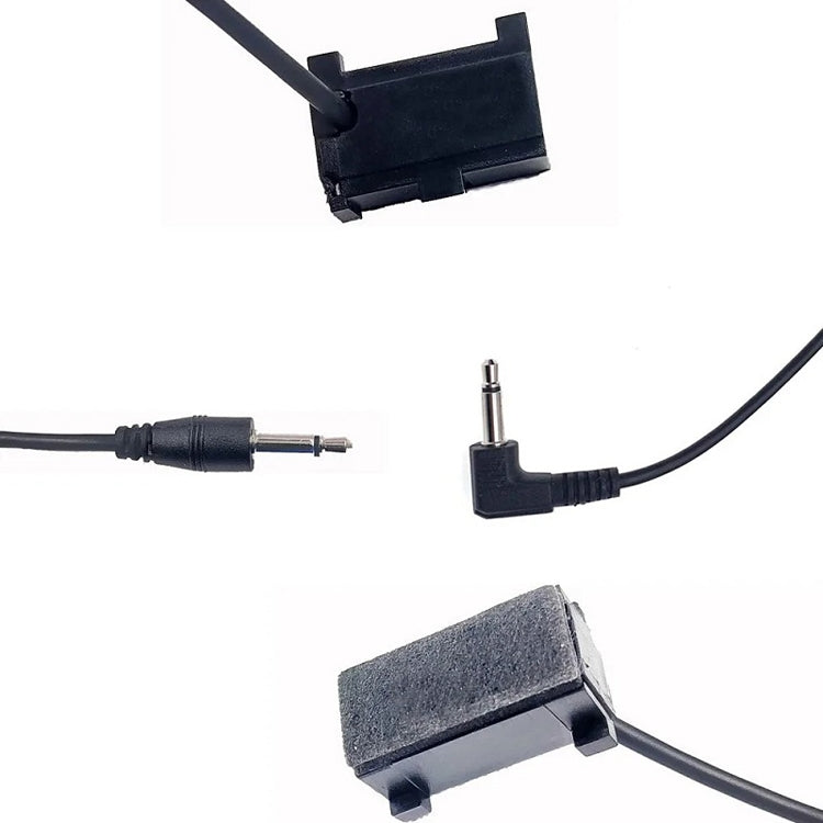 3m Car GPS Navigation HD Sound Quality External Microphone, Specification: Bent Plug(2.5mm Mono) - Microphone by buy2fix | Online Shopping UK | buy2fix