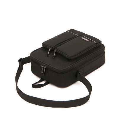 For DJI Mini 4 Pro BKANO Storage Bag Shoulder Bag Messenger Bag Suitcase(Black) - Backpacks & Bags by BKANO | Online Shopping UK | buy2fix
