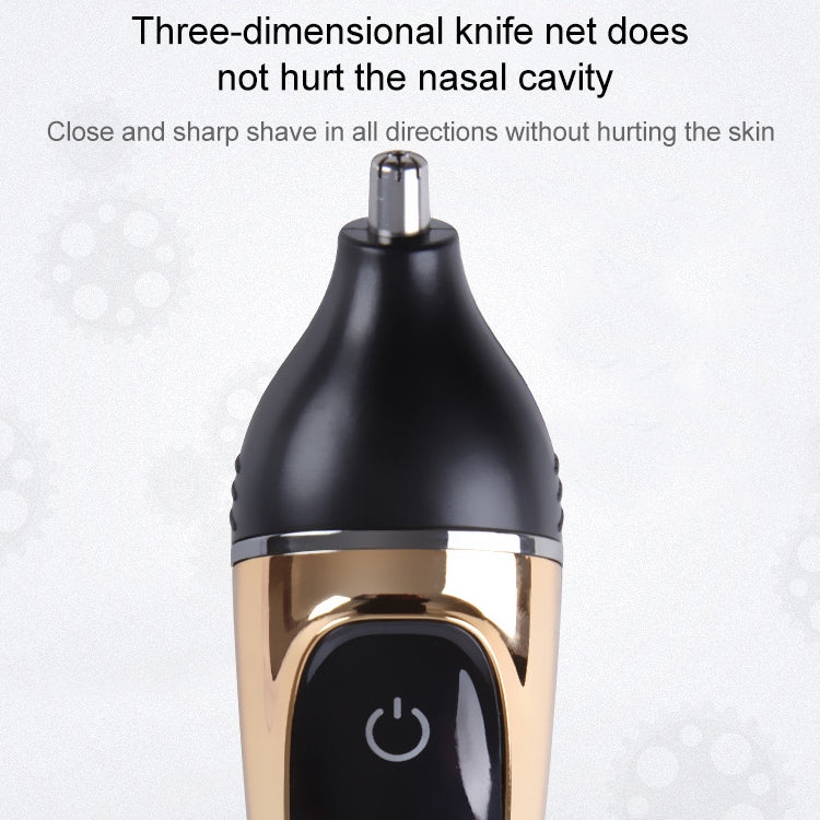 Surker SK-903 Three-in-one LCD Digital Display USB Charging Electric Shaver / Hair Clipper / Nose Hair(Black) - Hair Trimmer by buy2fix | Online Shopping UK | buy2fix