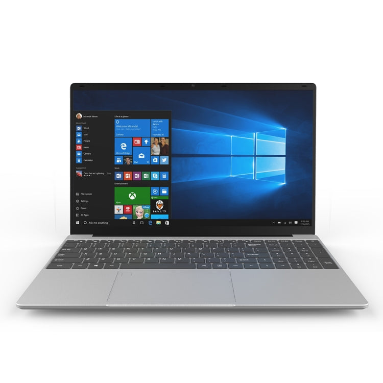 CENAVA F152 Notebook, 15.6 inch, 12GB+512GB, Fingerprint Unlock, Windows 10 Intel Celeron N5095 Quad Core 2.0GHz-2.9GHz, Support TF Card & Bluetooth & WiFi & HDMI, US Plug(Silver) - CENAVA by CENAVA | Online Shopping UK | buy2fix