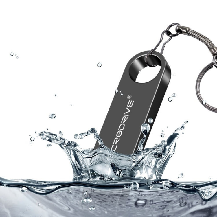 MicroDrive 16GB USB 2.0 Metal Waterproof High Speed U Disk(Grey) - Computer & Networking by MicroDrive | Online Shopping UK | buy2fix