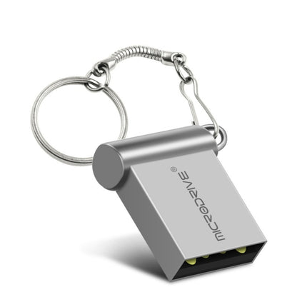 MicroDrive 16GB USB 2.0 Metal Mini USB Flash Drives U Disk (Grey) - USB Flash Drives by MicroDrive | Online Shopping UK | buy2fix