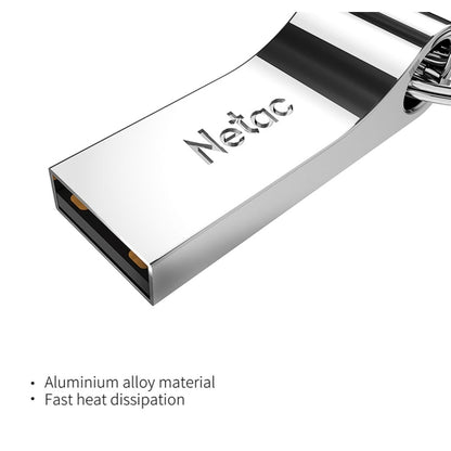 Netac U275 8GB USB 2.0 Secure Encryption Aluminum Alloy U Disk - USB Flash Drives by Netac | Online Shopping UK | buy2fix