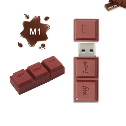 MicroDrive 8GB USB 2.0 Creative Chocolate U Disk - USB Flash Drives by MicroDrive | Online Shopping UK | buy2fix