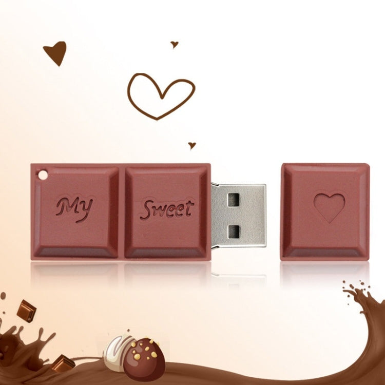 MicroDrive 16GB USB 2.0 Creative Chocolate U Disk - Computer & Networking by MicroDrive | Online Shopping UK | buy2fix