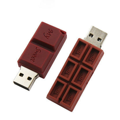 MicroDrive 64GB USB 2.0 Creative Chocolate U Disk - USB Flash Drives by MicroDrive | Online Shopping UK | buy2fix