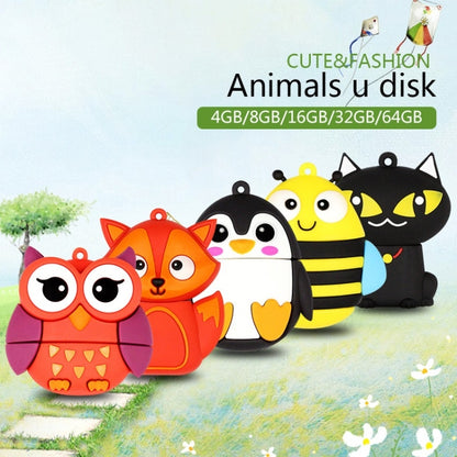 MicroDrive 64GB USB 2.0 Creative Cute Bee U Disk - Computer & Networking by MicroDrive | Online Shopping UK | buy2fix